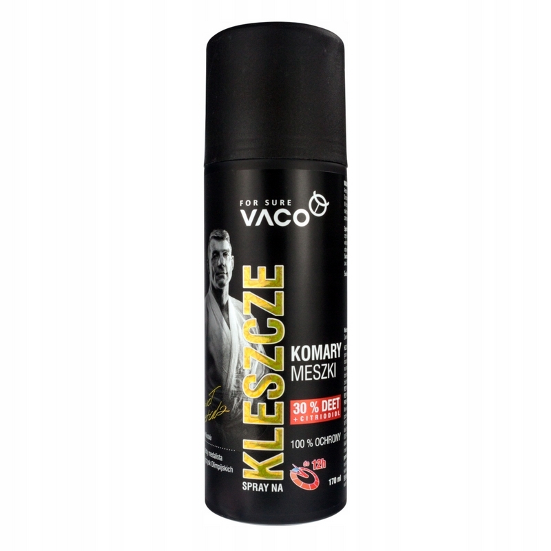 VACO STRONG 30 Sprej na kliešte, komáre a pakomáre DEET 30% + Citrodiol - 170 ml
